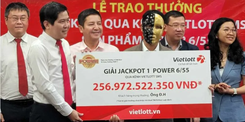 Xổ số Vietlott hấp dẫn nhờ giải thưởng siêu khủng